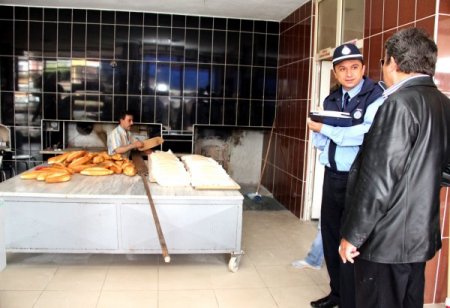 Döşemealtı’nda Fırınlar Denetlendi