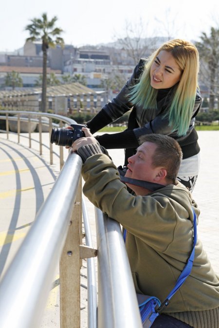 Down sendromluların gözüyle İzmir fotoğraflandı