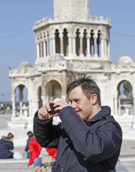 Down sendromluların gözüyle İzmir fotoğraflandı