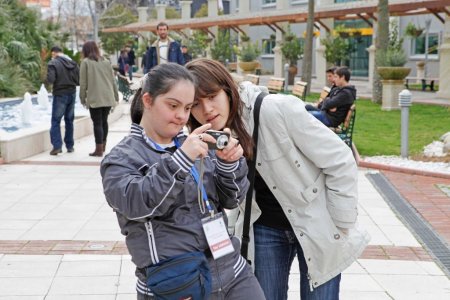 Down sendromluların gözüyle İzmir fotoğraflandı