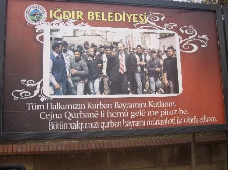 Dtp'li Iğdır Belediye Başkanı, 3 Ayrı Dilde Bayram Mesajı Yayınladı