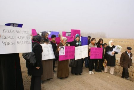 Dtp'li Kadınlar Töre Cinayetlerini Protesto Etti