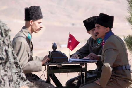 Dua Tepe’de 91 yıl öncesinin provası yapıldı