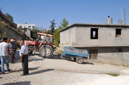 Duble yol yapımı nedeniyle 150 hane 2 aydır susuz