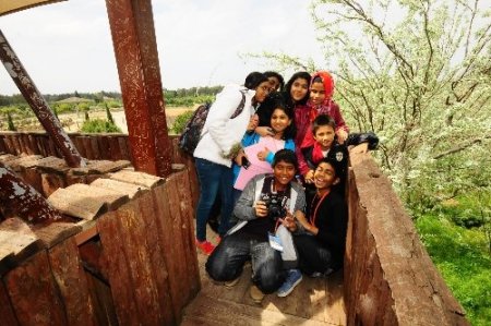 Dünya çocukları Doğal Yaşam Parkı'nda buluştu