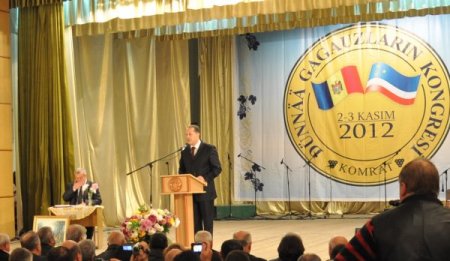 Dünya Gagauzları Kongresi Komrat'ta düzenlendi