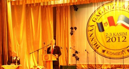 Dünya Gagauzları Kongresi Komrat'ta düzenlendi