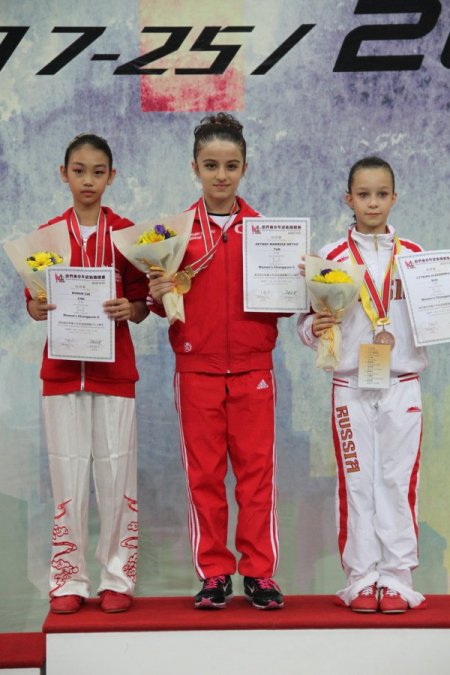 Dünya Gençler Şampiyonası'nda Zeynep Akyüz şampiyon oldu