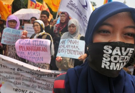 Dünya İnsan Hakları Günü, Endonezya'da protesto ile anıldı
