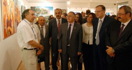 'dünya Ressamlarının Gözüyle Gaziantep' Temalı Resim Sergisi Açıldı