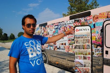 Dünya Süper Dağıtım'ın Otobüsü Side'ye Ulaştı