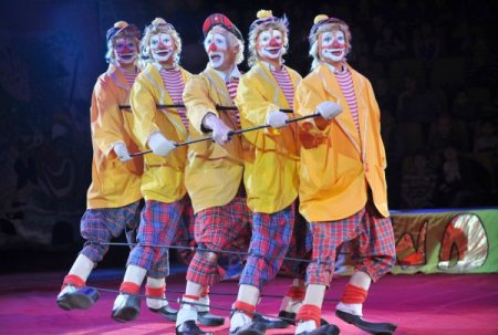 Dünyanın En İyi Palyaçoları Rusya’da Sahne Aldı