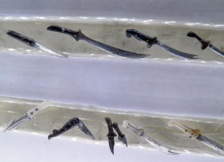 Dünyanın en minik kılıçları Feshane’de