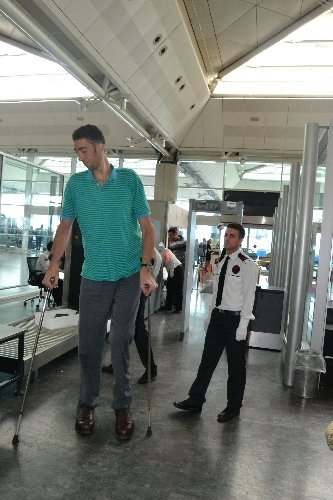 Dünyanın en uzunu Sultan’a havalimanında yoğun ilgi