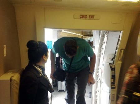 Dünyanın en uzunu uçağa sığmadı