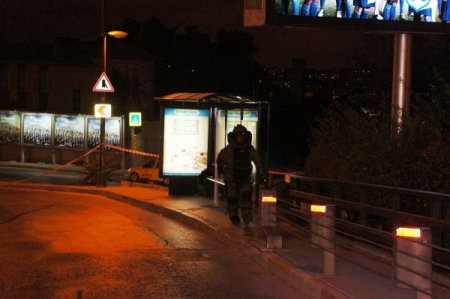 Durakta unutulan valiz paniğe sebep oldu