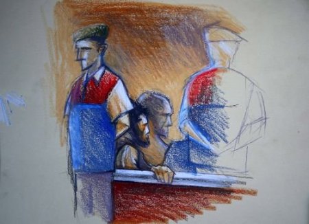 Duruşma Salonu'ndan Çizimler (özel)