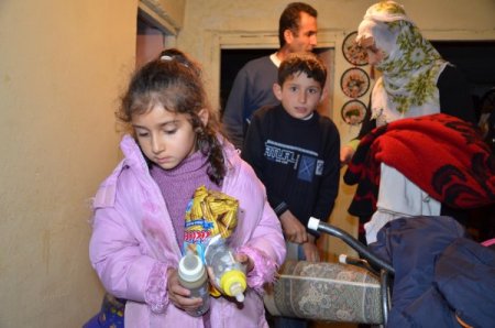 Düz Kışla Kar Suyu Altında Kaldı