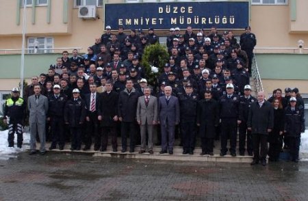 Düzce Emniyet Müdürü Kahraman Emekliye Aydıldı