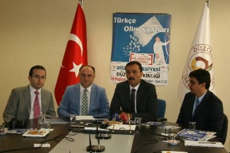 Düzce ilk defa Türkçe Olimpiyatları'na ev sahipliği yapıyor