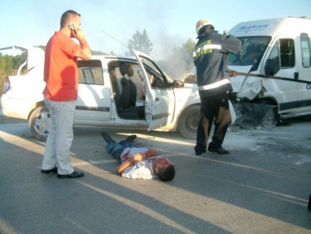 Düzce’deki Kazada 6 Kişi Yaralandı