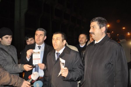 E-5 Üzerinde Pahalı Benzin Protestosu