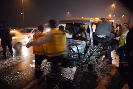 E-5'de kaza: 1 ağır yaralı (Özel)