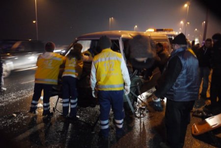 E-5'de kaza: 1 ağır yaralı (Özel)