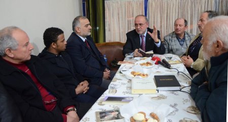 Ecdadı örnek alan Zonguldak Müftüsü kıraathanede dini sohbet başlattı