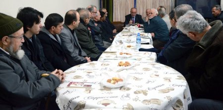 Ecdadı örnek alan Zonguldak Müftüsü kıraathanede dini sohbet başlattı