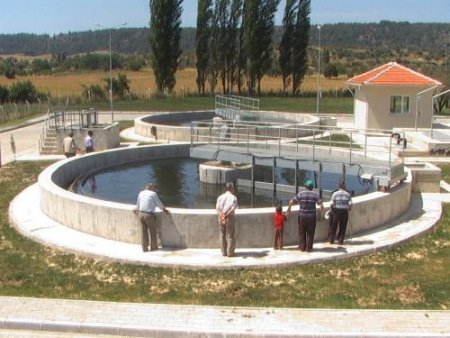 Eceabat İlçesi Atık Su Arıtma Tesisi Dualarla Açıldı