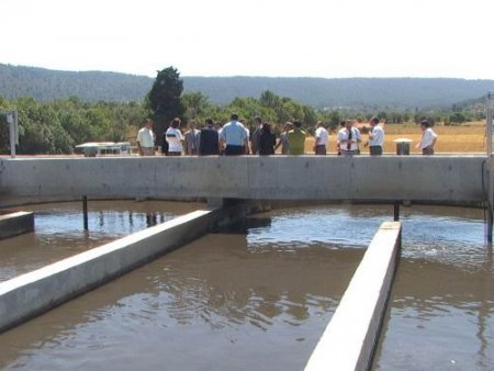 Eceabat İlçesi Atık Su Arıtma Tesisi Dualarla Açıldı