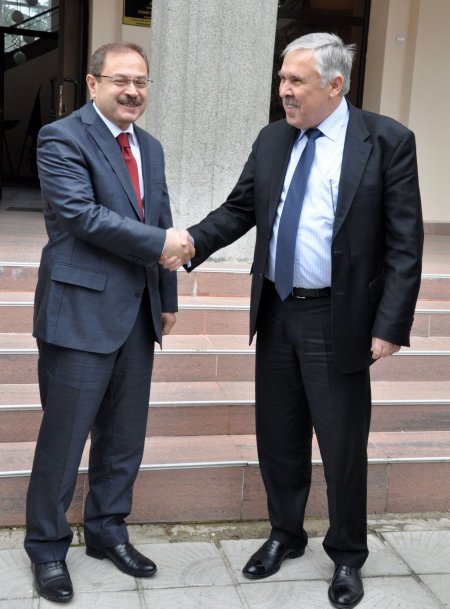 Edirne Emniyet Müdürü Cemil Ceylan’dan Kırcaali’ye dostluk ziyareti