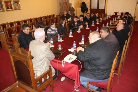 Edirne Roman Derneği Üyeleri Başkan Sedefçi'yi Ziyaret Etti