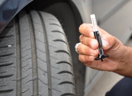 Edirne'de kış öncesi araçlarda 'kabak lastik' denetimi