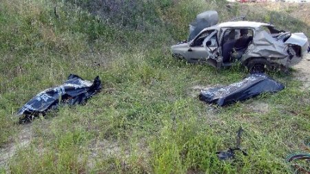 Edirne'de trafik kazası: 2 ölü, 1 yaralı