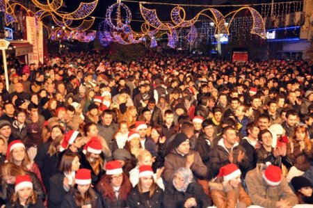 Edirne'de yeni yıl coşkusu