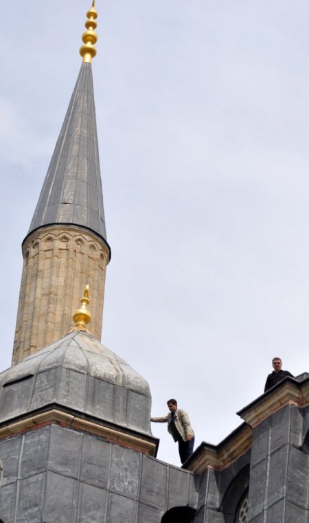 Edirne’deki Tarihi Yapıların Kurşunları Yenileniyor