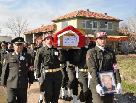Edirneli Kore Gazisi Son Yolculuğuna Uğurlandı