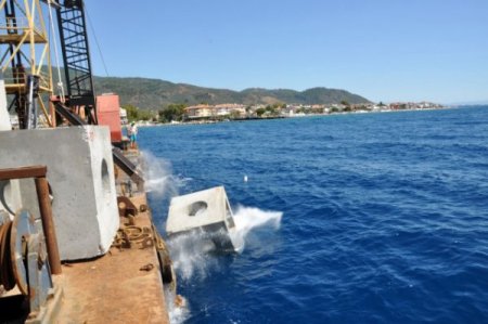 Edremit Körfezi'nde bin 124 tane balık yuvası yapılacak