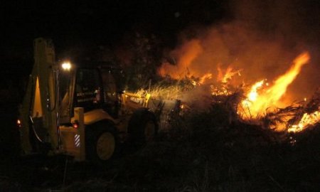 Edremit'te Dalyan Alevler İçinde Kaldı.
