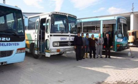 Edremit'te Okullar Ve Toplu Taşıma Araçları Dezenfekte Ediliyor