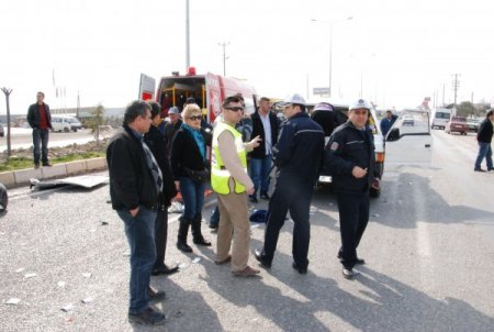 Edremit’teki Zincirleme Kazada Bir Kişi Yaralandı