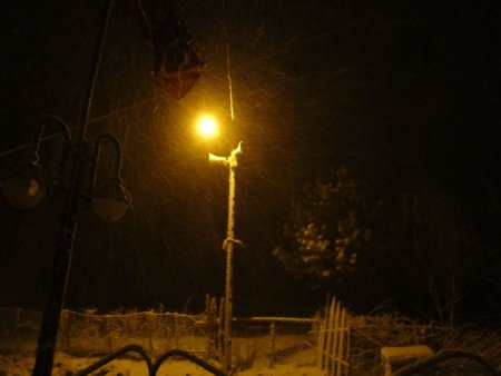 Eflani'de kar yağışı