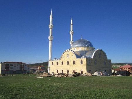 Eflâni’nin En büyük camisi Ramazan'a yetiştirilecek