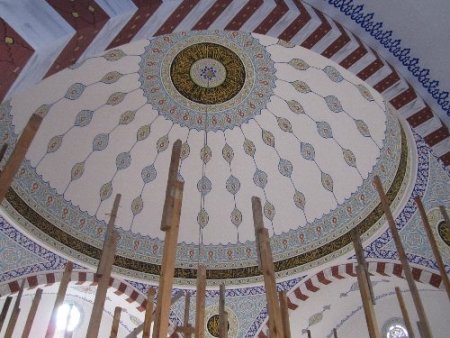 Eflâni’nin En büyük camisi Ramazan'a yetiştirilecek
