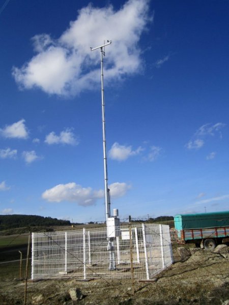 Eflani‘ye kurulan otomatik meteoroloji gözlem istasyonu veri aktarımına başladı