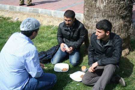 Ege Üniversitesi'nde Çanakkale Savaşı menüsü dağıtıldı