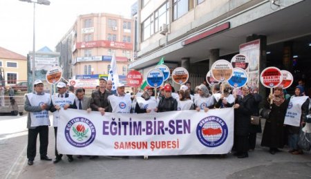 Eğitim-Bir Sen: Kamusal alanda başörtü serbest bırakılsın