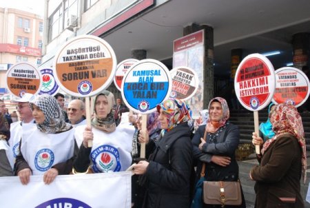 Eğitim-Bir Sen: Kamusal alanda başörtü serbest bırakılsın